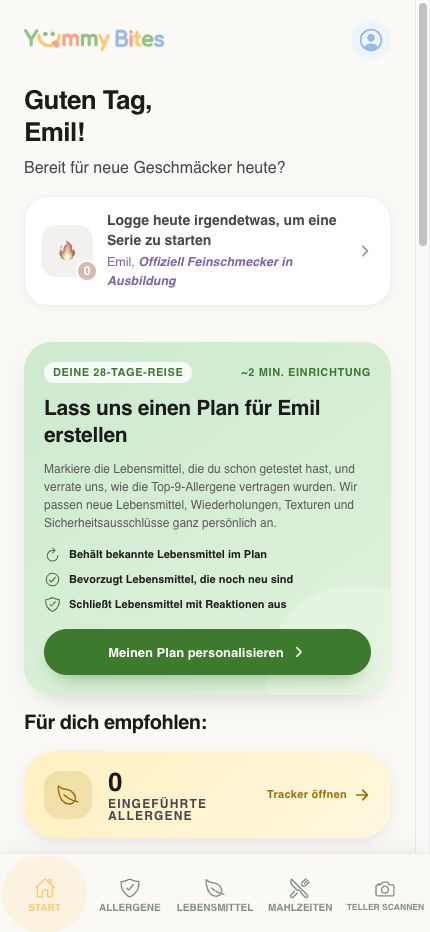 Dashboard Bildschirm