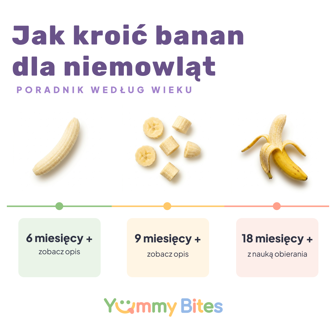 Jak podawać banana niemowlętom
