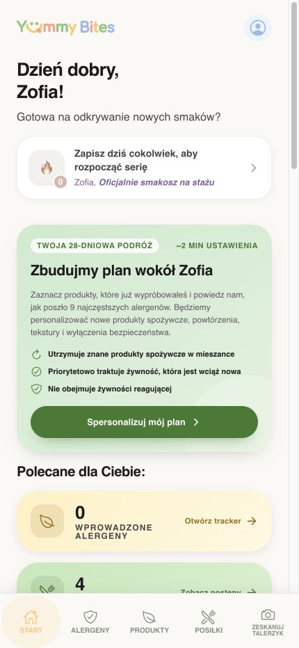 Ekran pulpitu głównego