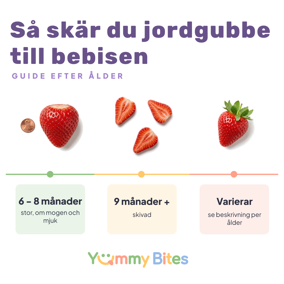 Hur man serverar jordgubbar till bebisar